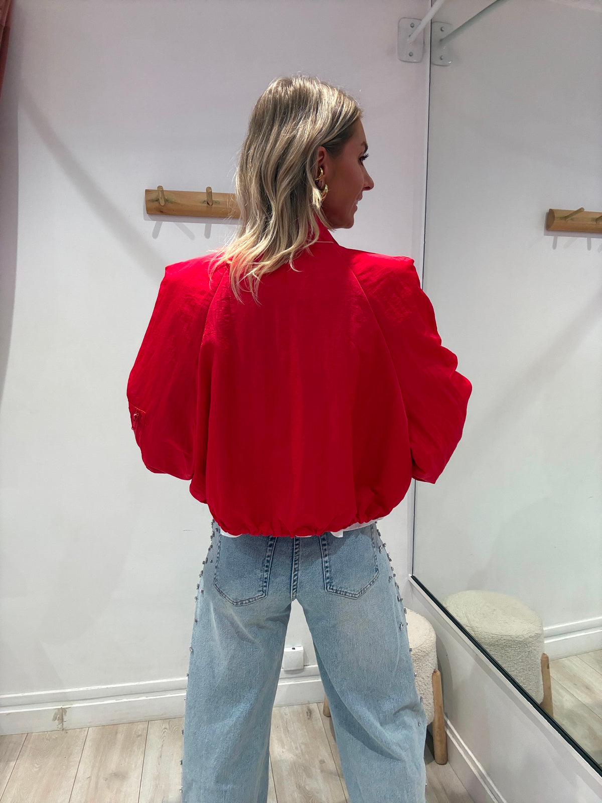 Veste Tomy rouge