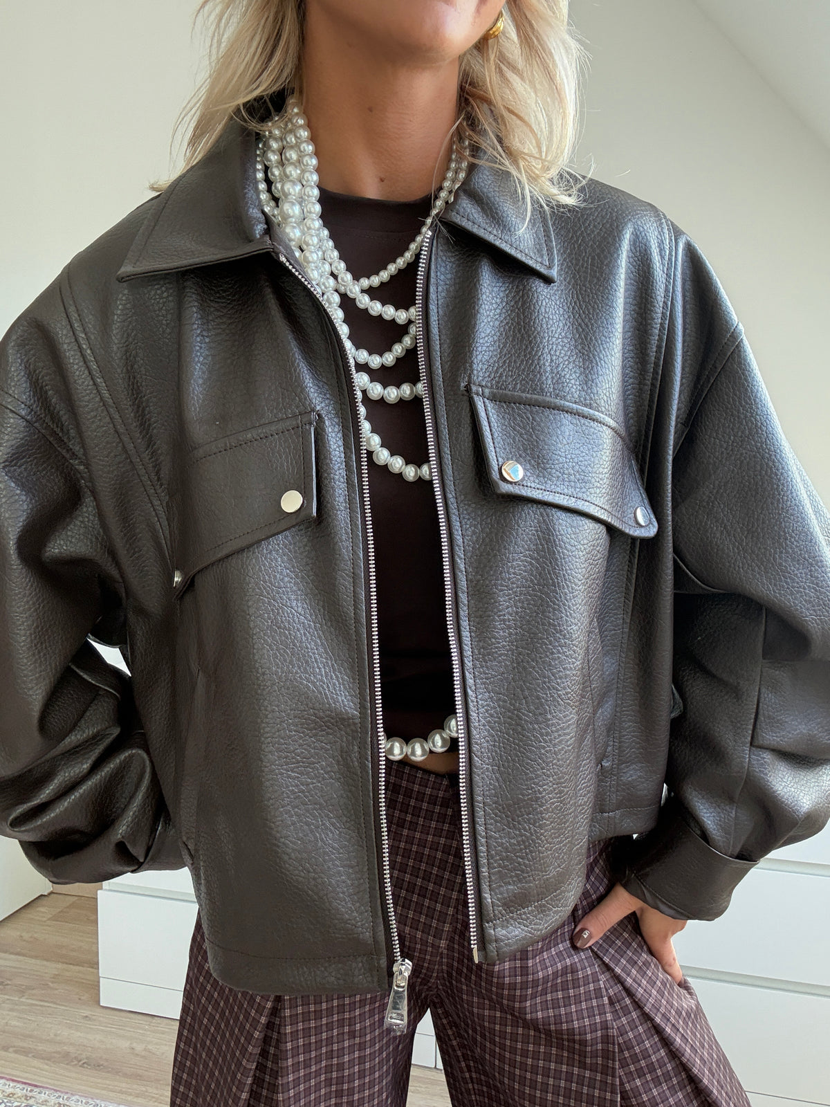 Veste Lizzy marron