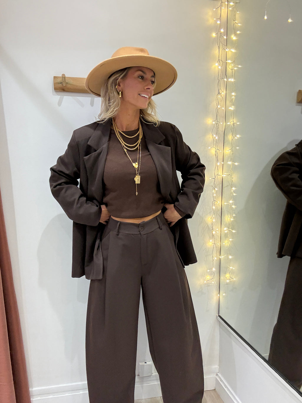 Ensemble Emma marron