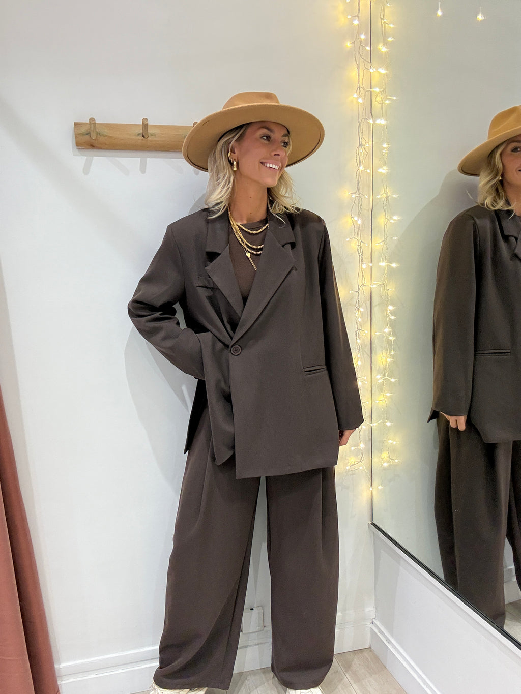 Ensemble Emma marron