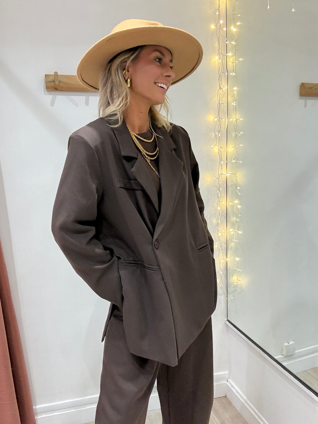 Ensemble Emma marron