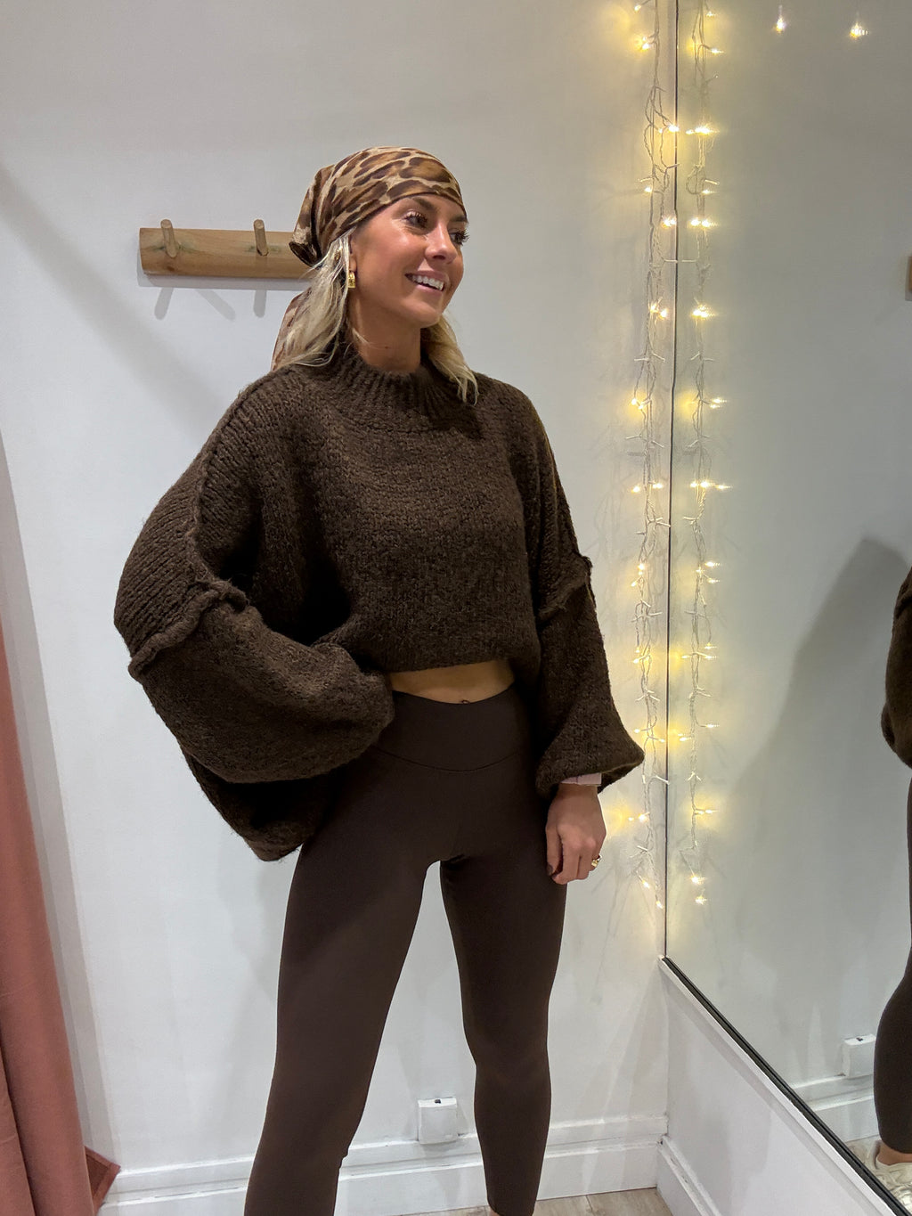 Legging Mila marron