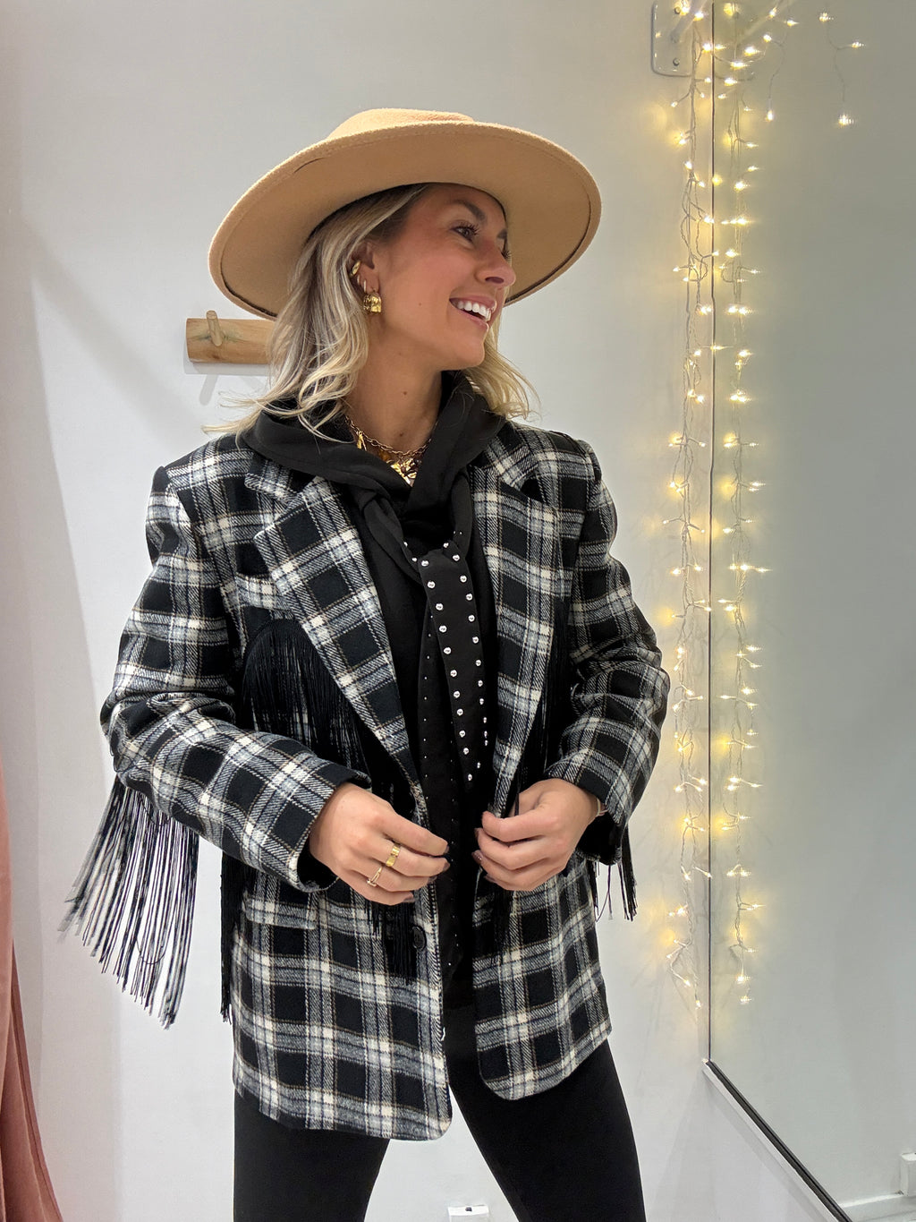 Blazer Ines carreaux