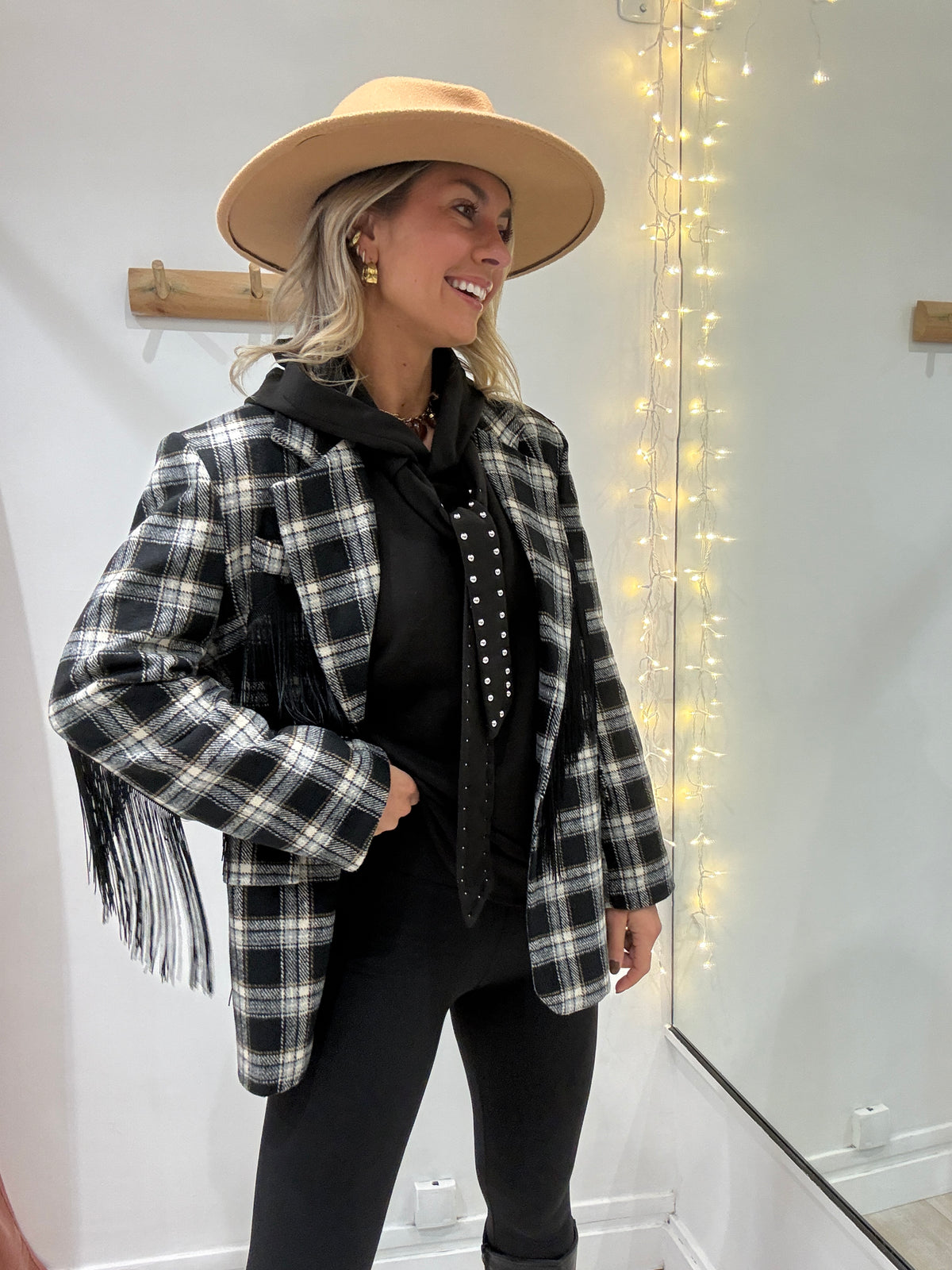 Blazer Ines carreaux