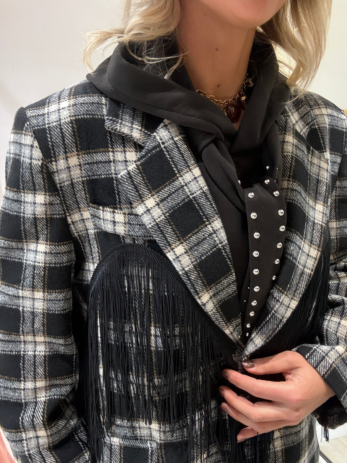Blazer Ines carreaux