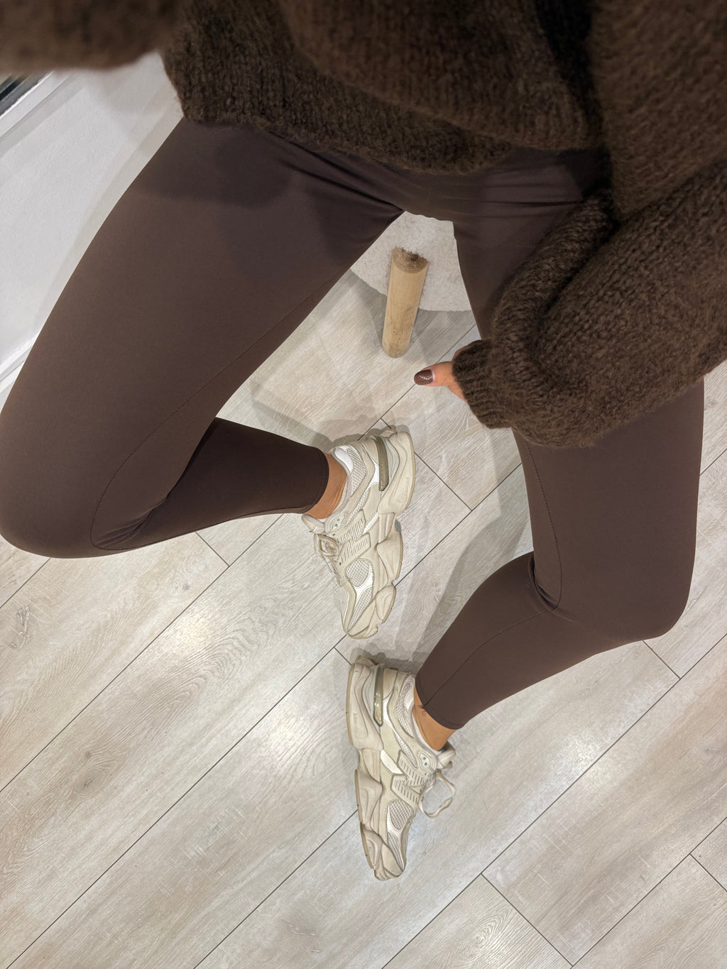 Legging Mila marron