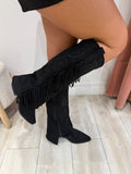 Santiags Sienna noires