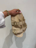 Sandales Ibiza beige
