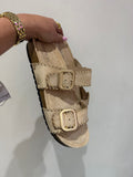Sandales Ibiza beige