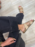 Sandales Ibiza beige