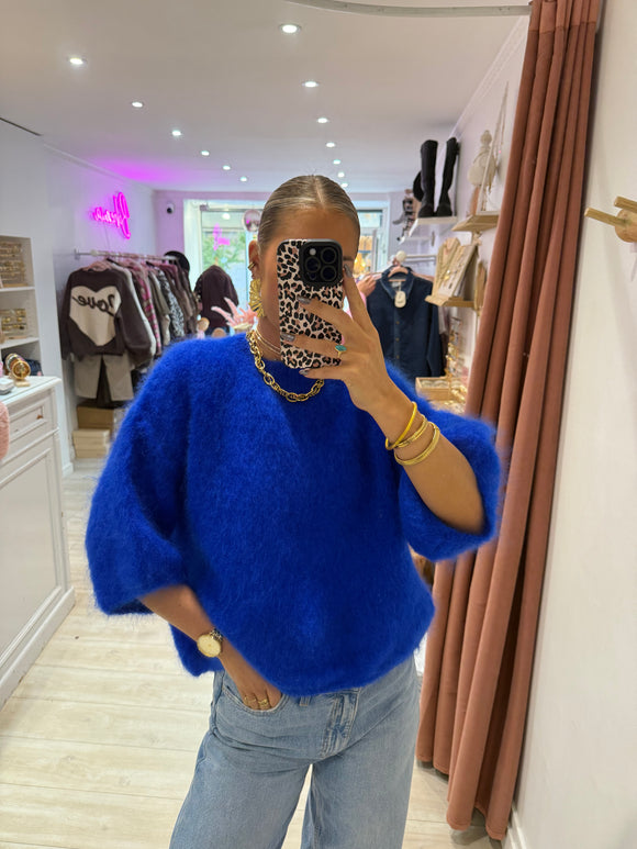 Pull Kloé bleu