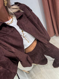 Pantalon Angela marron